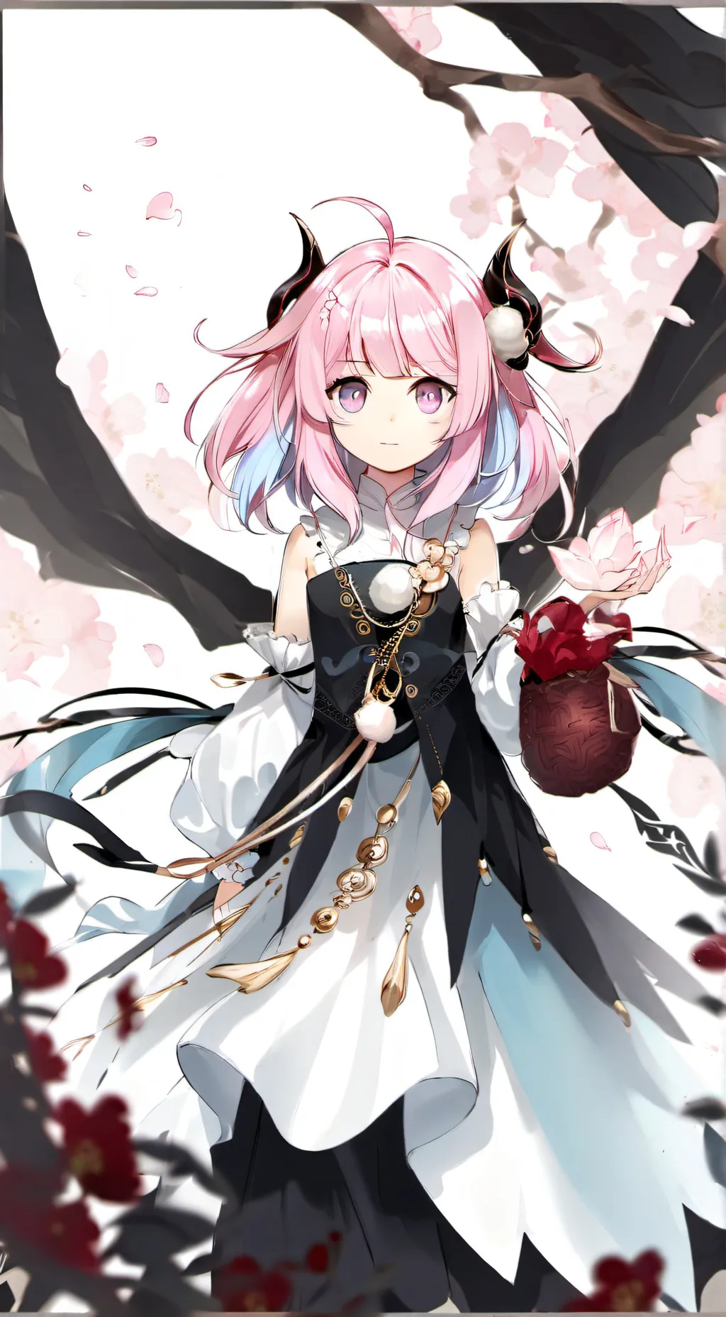 ai character: Light background