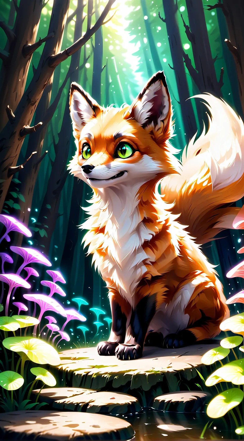 ai character: hybird mha background