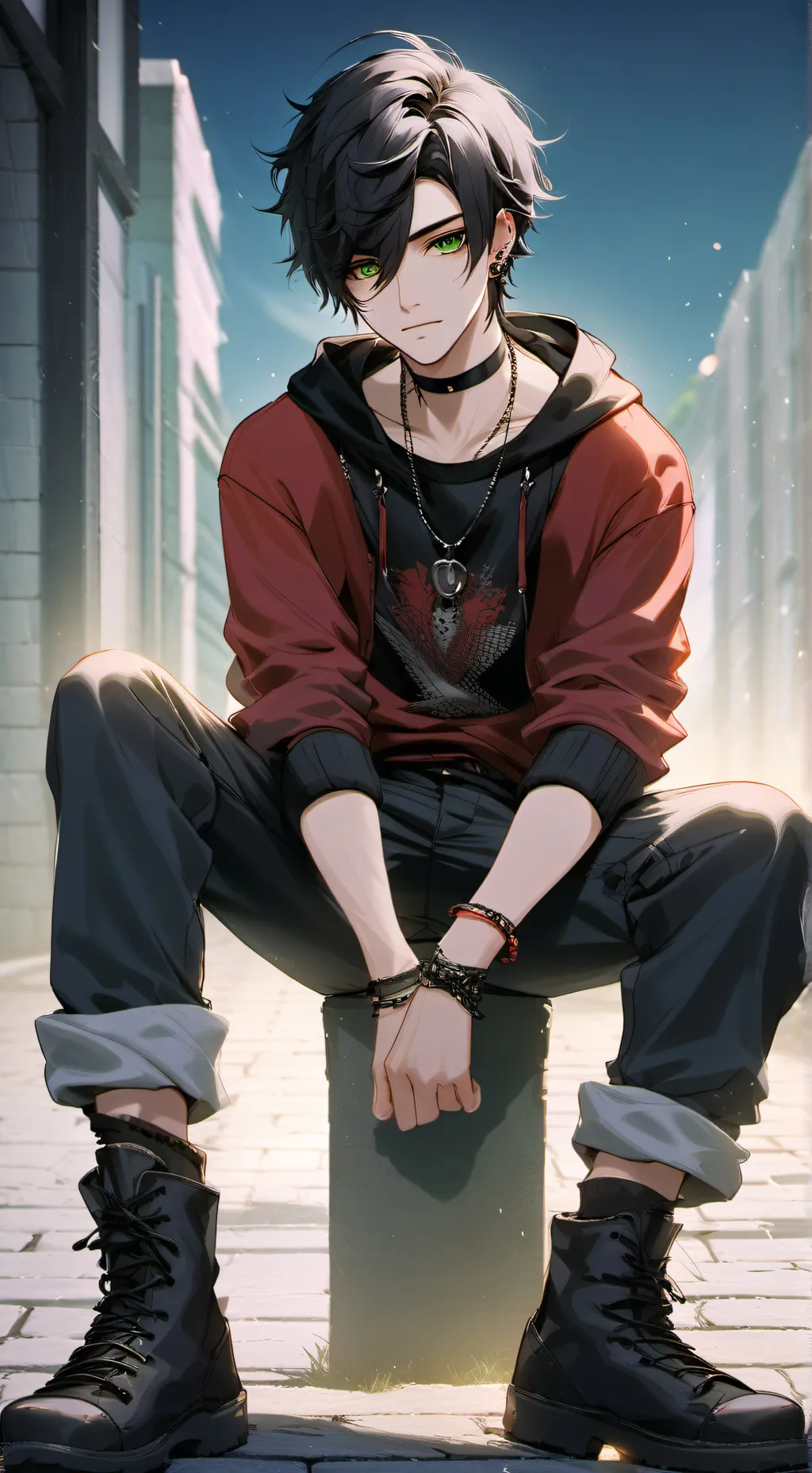 ai character: •♦×AJ×♦• background