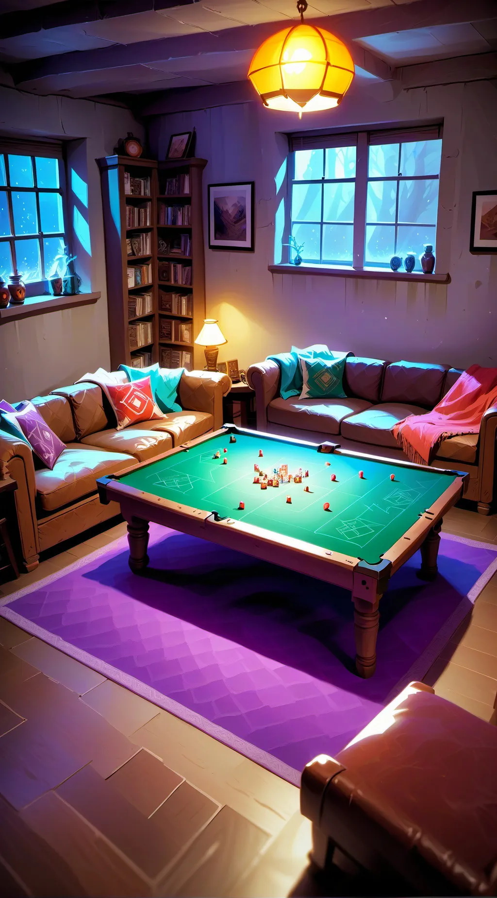 ai character: ST x IT crossover background