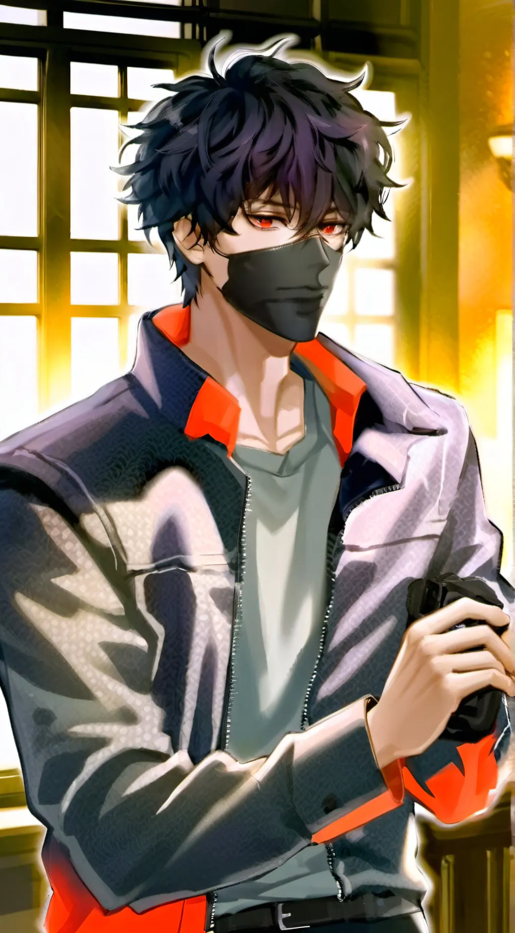 ai character: Аден background