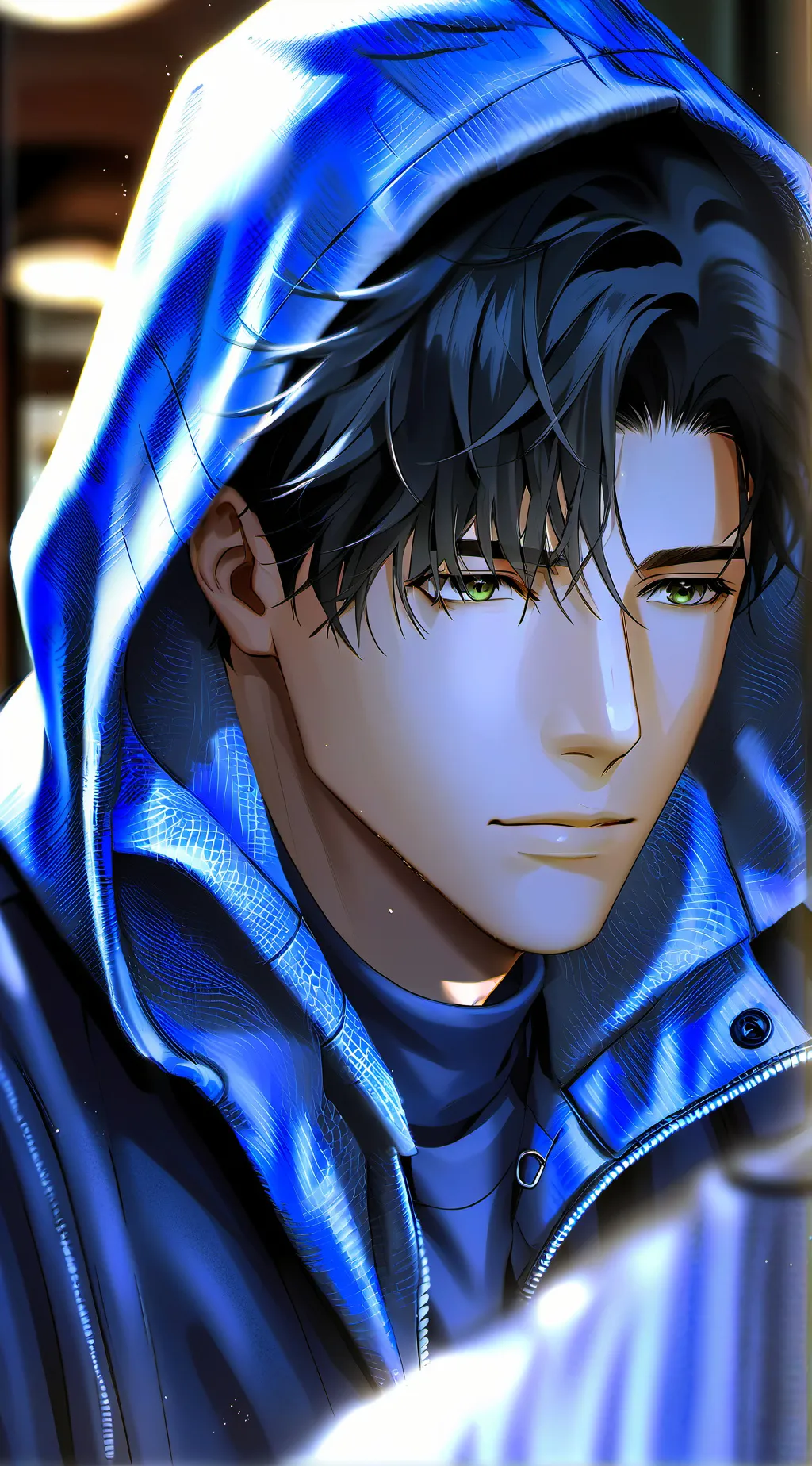 ai character: Саша background