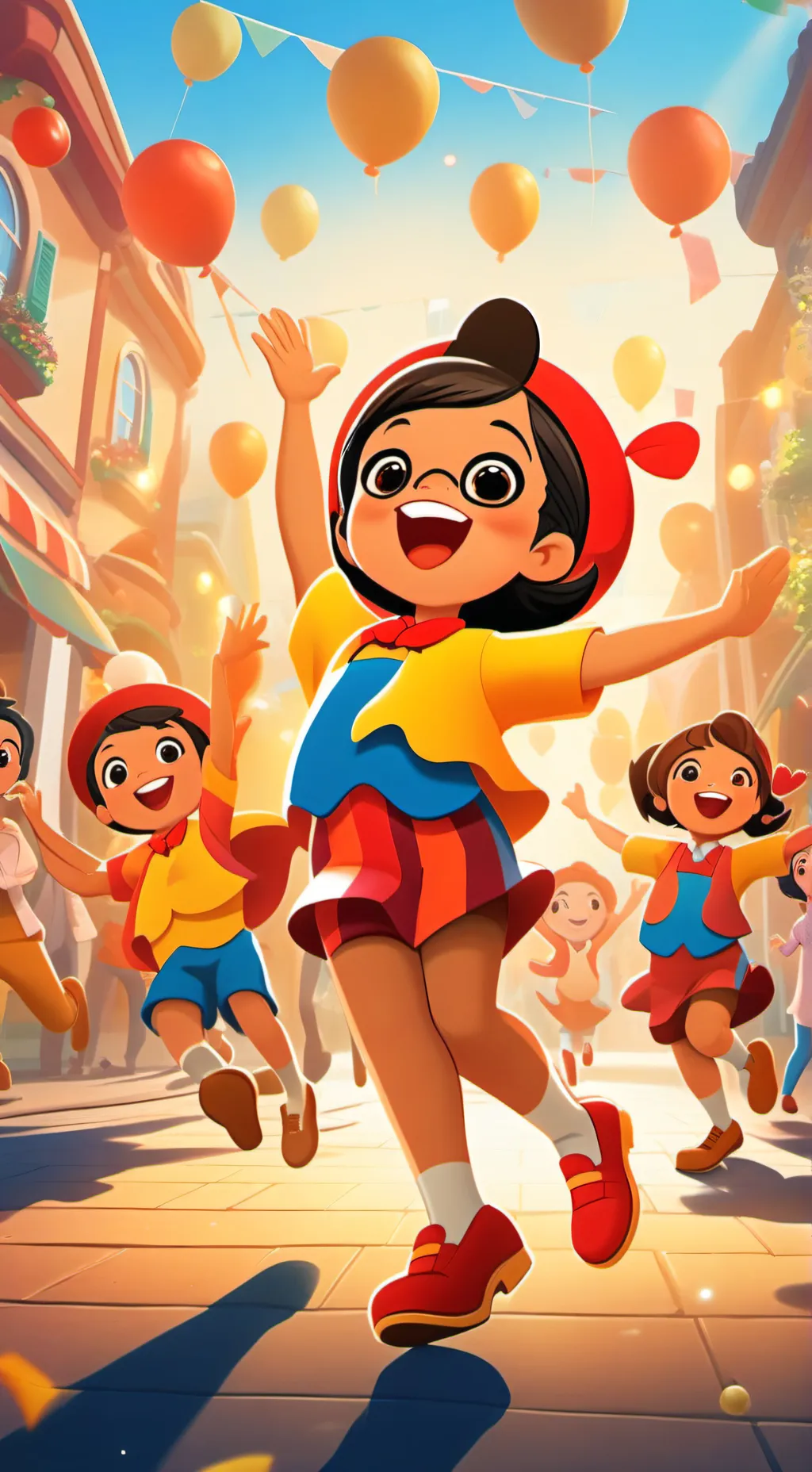 ai character: jollitown background