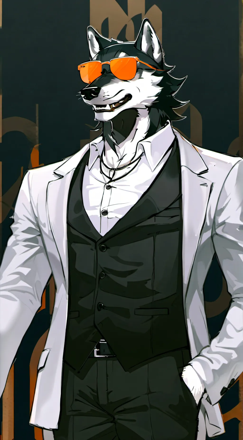 ai character: Lupo background