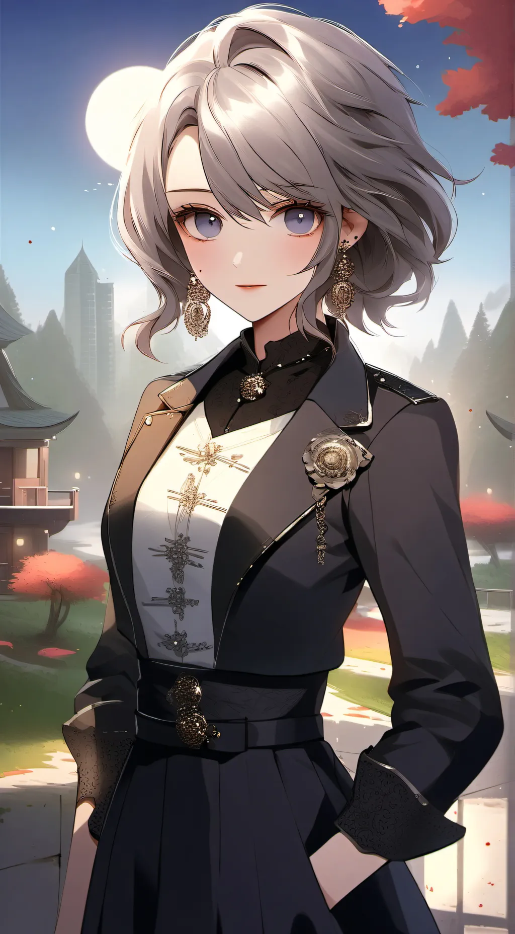 ai character: Kny n vacaciones  background