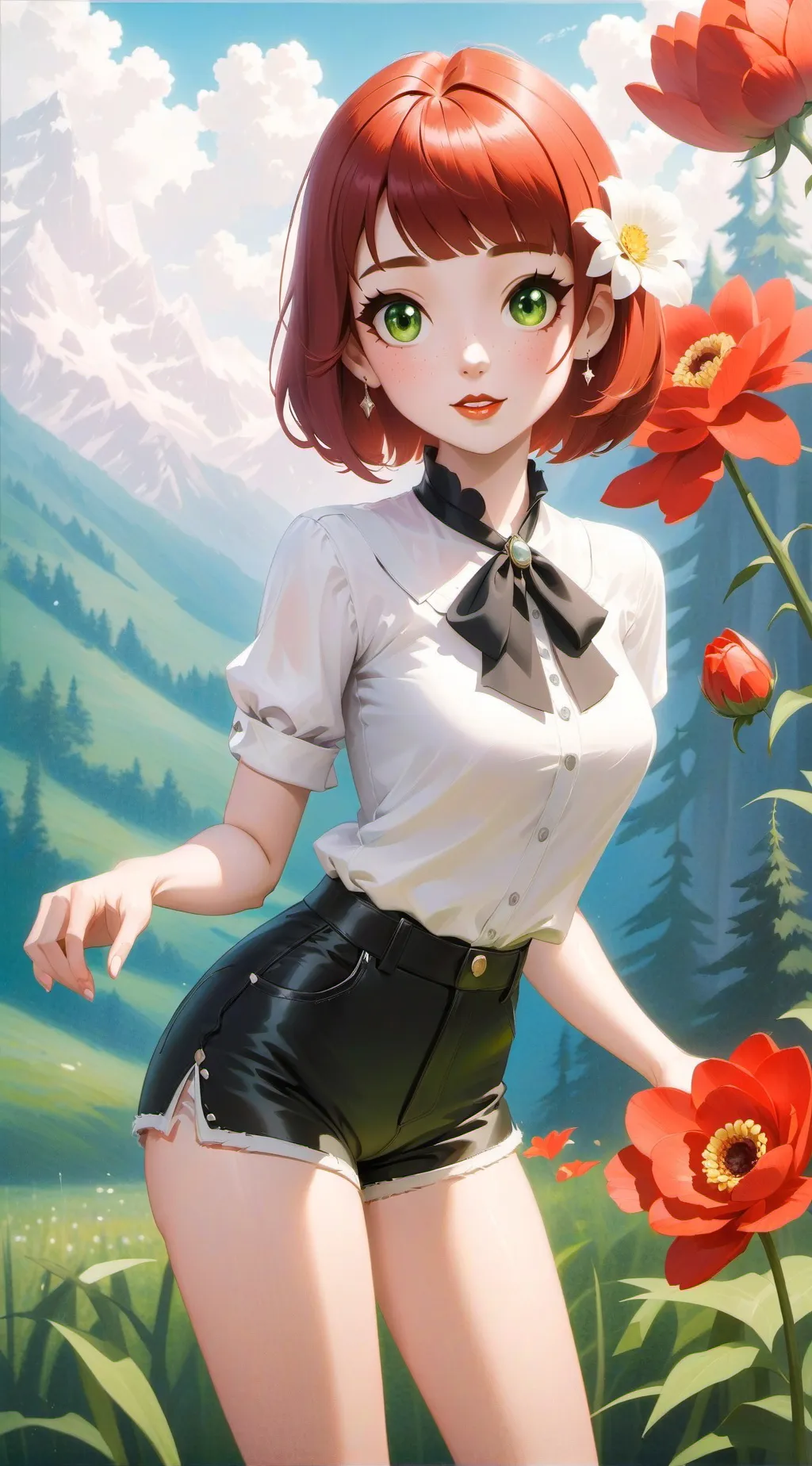 ai character: Crystal♥️ background