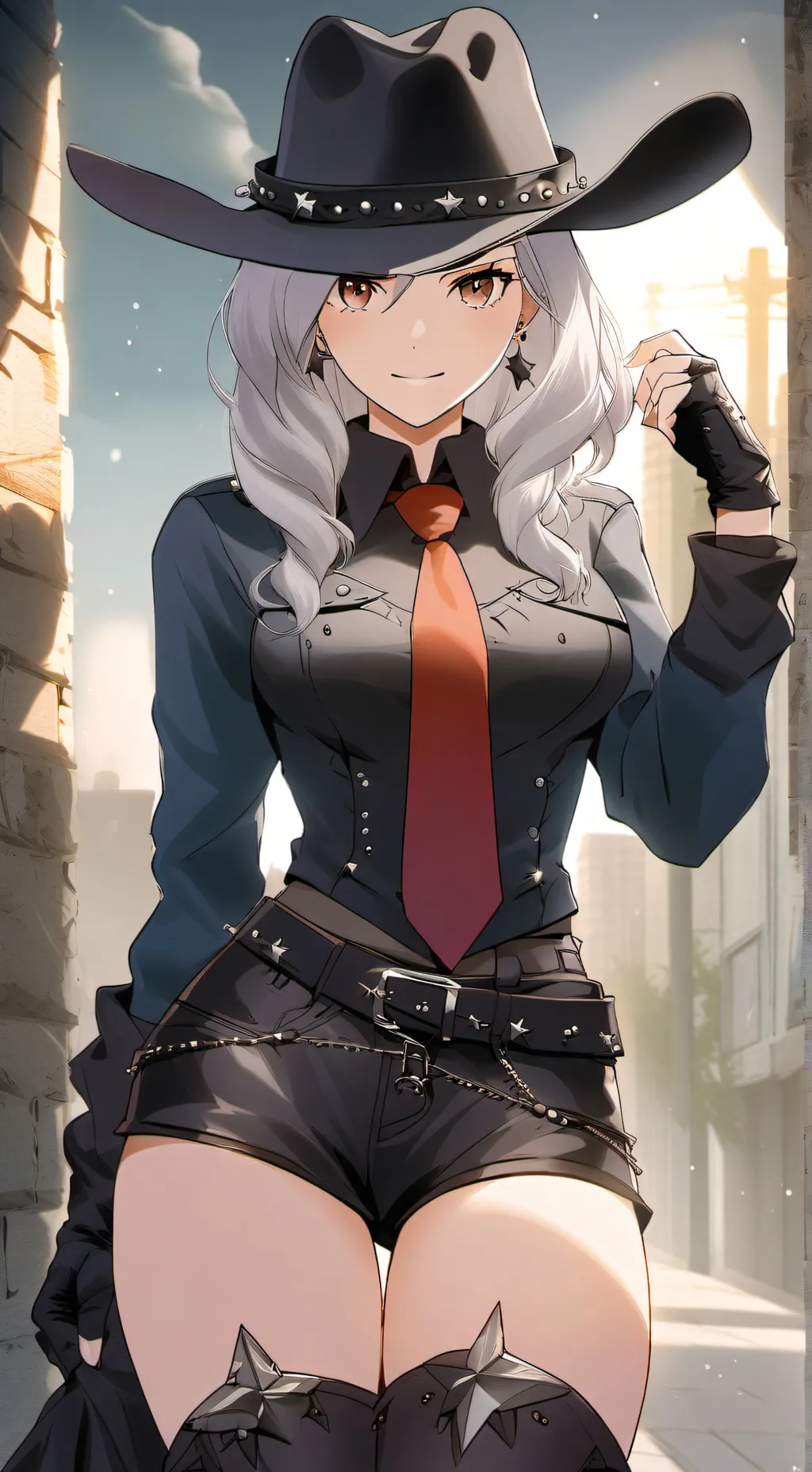 ai character: Bonnie  background