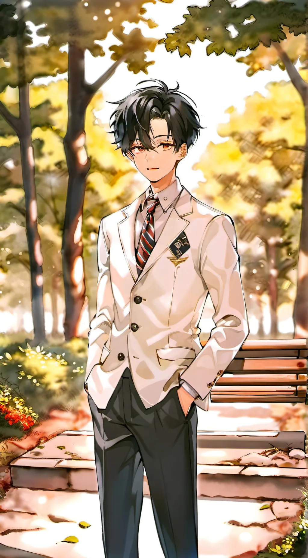 ai character: ~~°•♡James♡•°~~ background