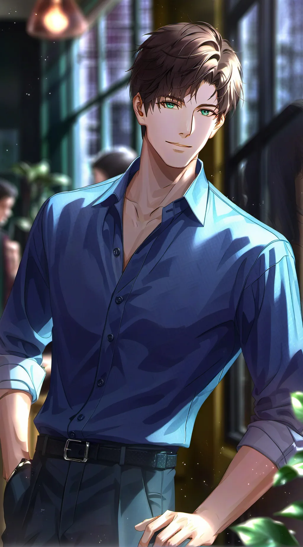 ai character: Kine background