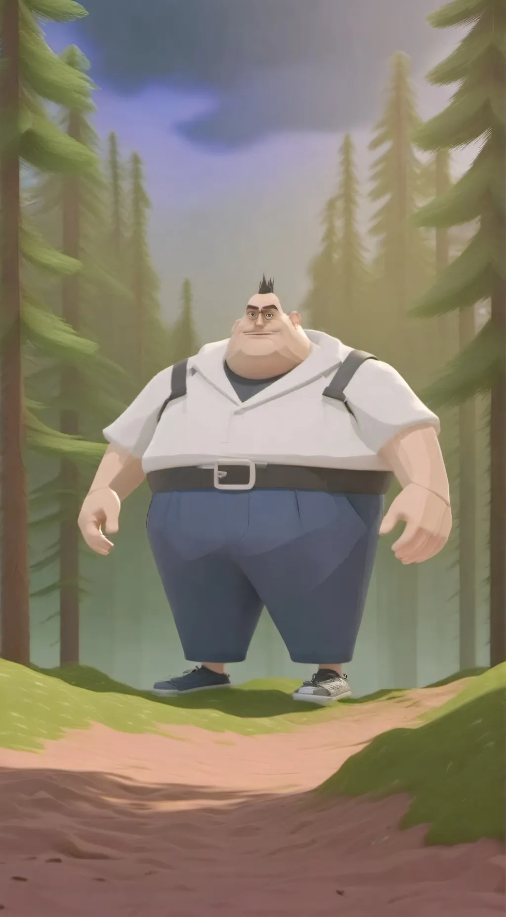 ai character: old bumby background