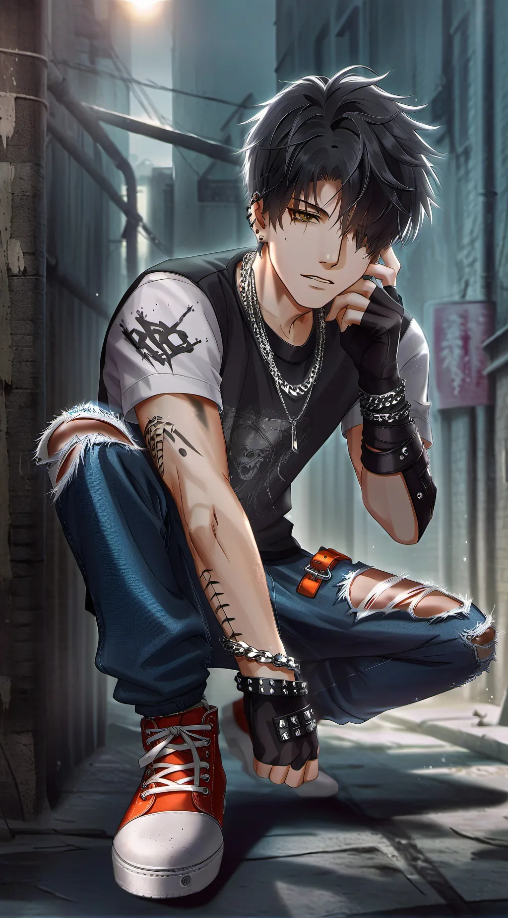 ai character: Tyler background