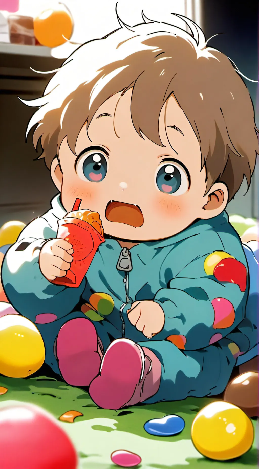 ai character: Spoiled Newborn background