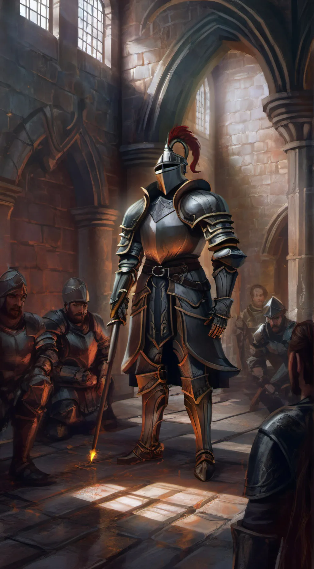 ai character: 1700BC Prison background