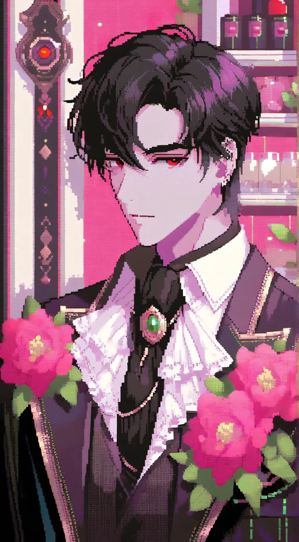 ai character: Vincenzo  background