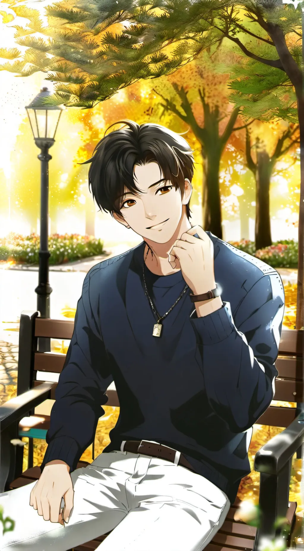 ai character: Дима background