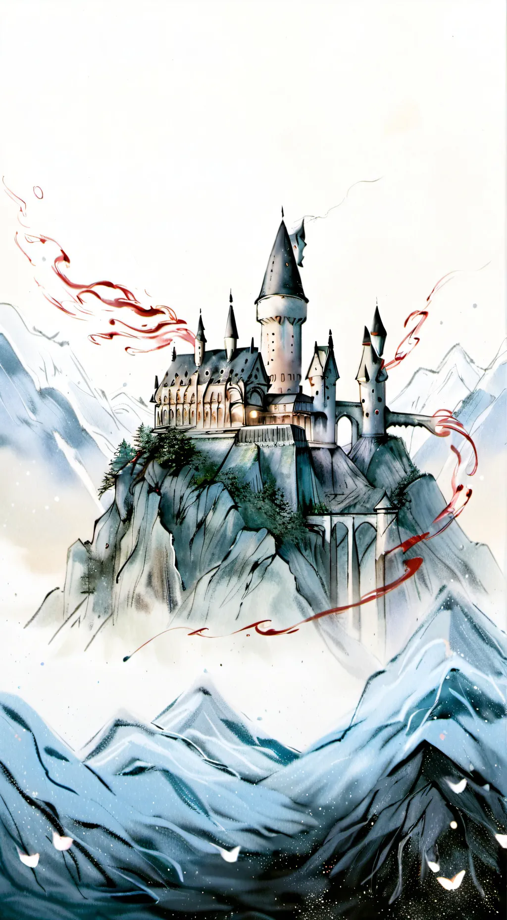 ai character: Hogwarts background