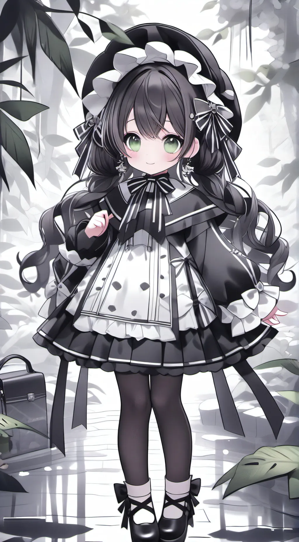 ai character: luna background