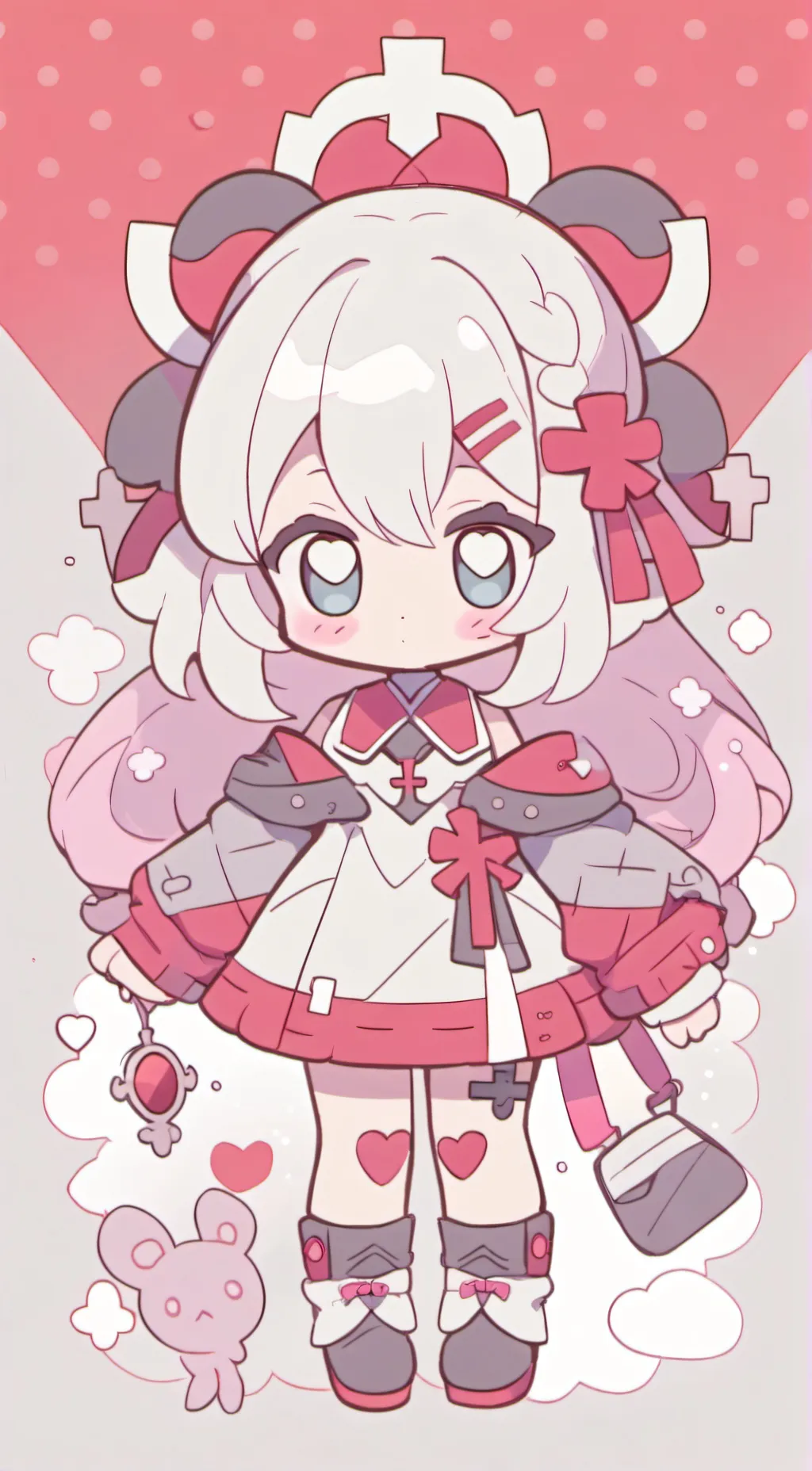 ai character: adds background