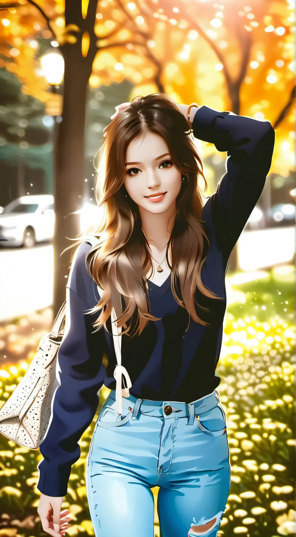 ai character: Sofia background