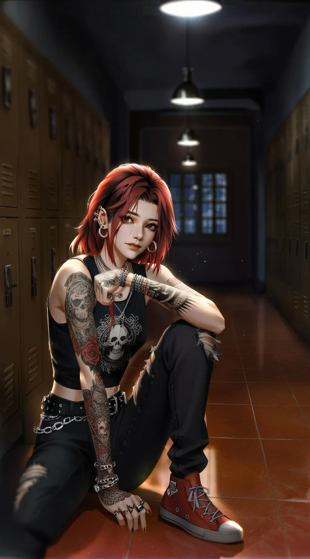 ai character: Roxie background