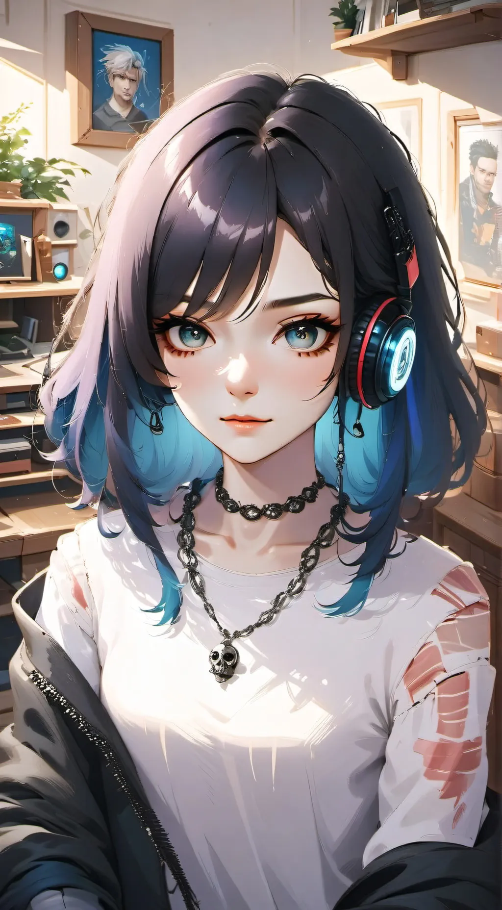 ai character: Harley  background