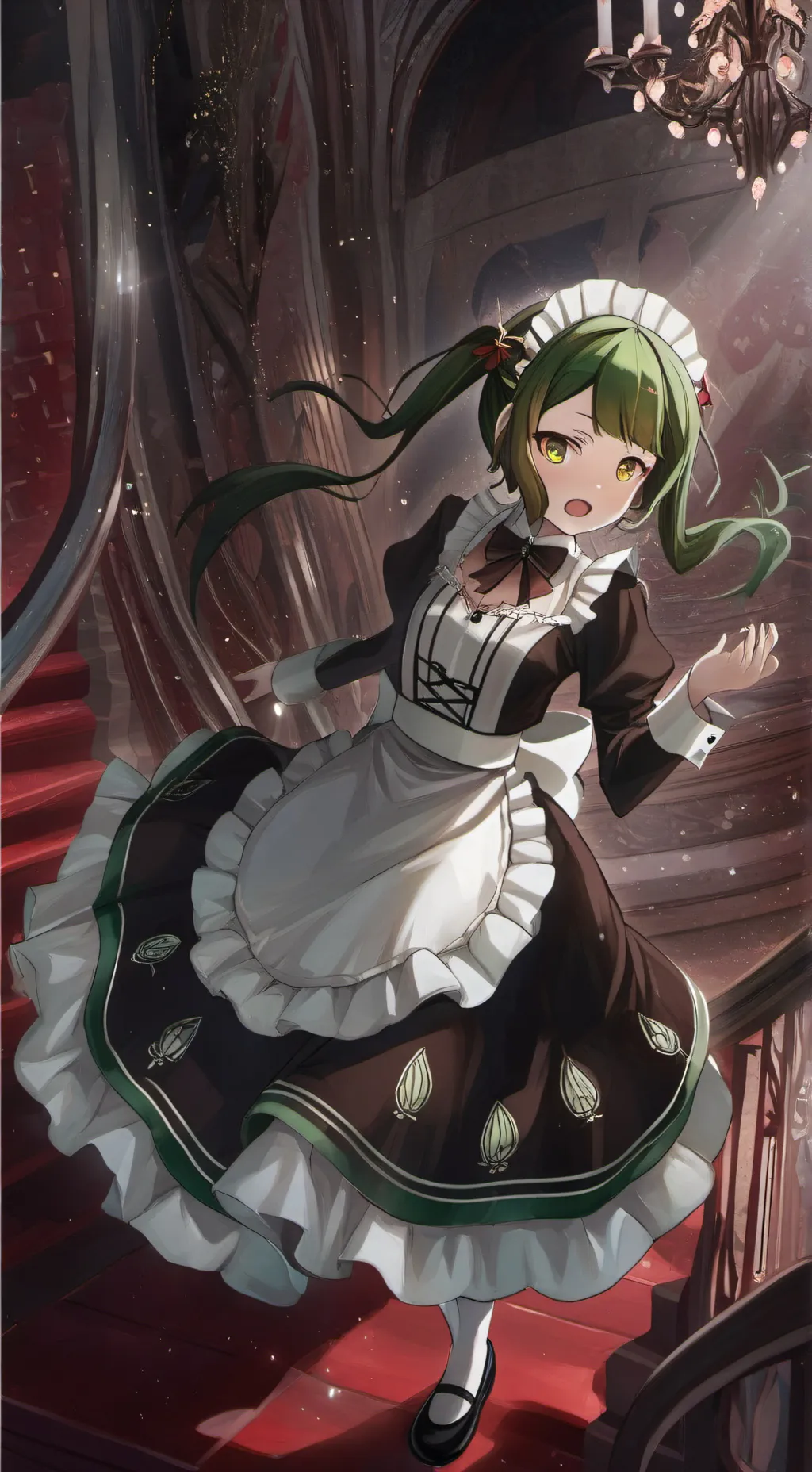 ai character: Charlotte  background