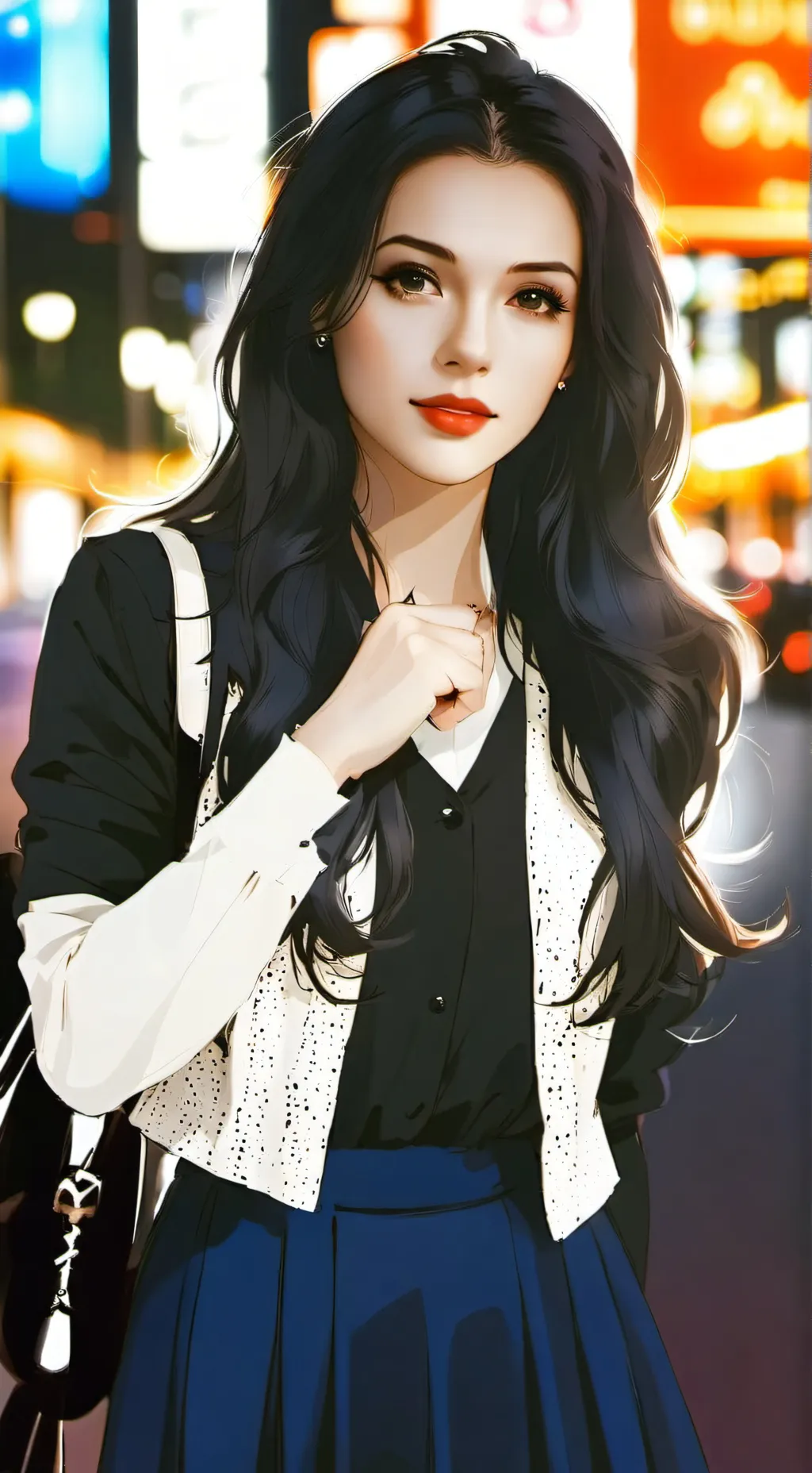 ai character: lily⭐️ background