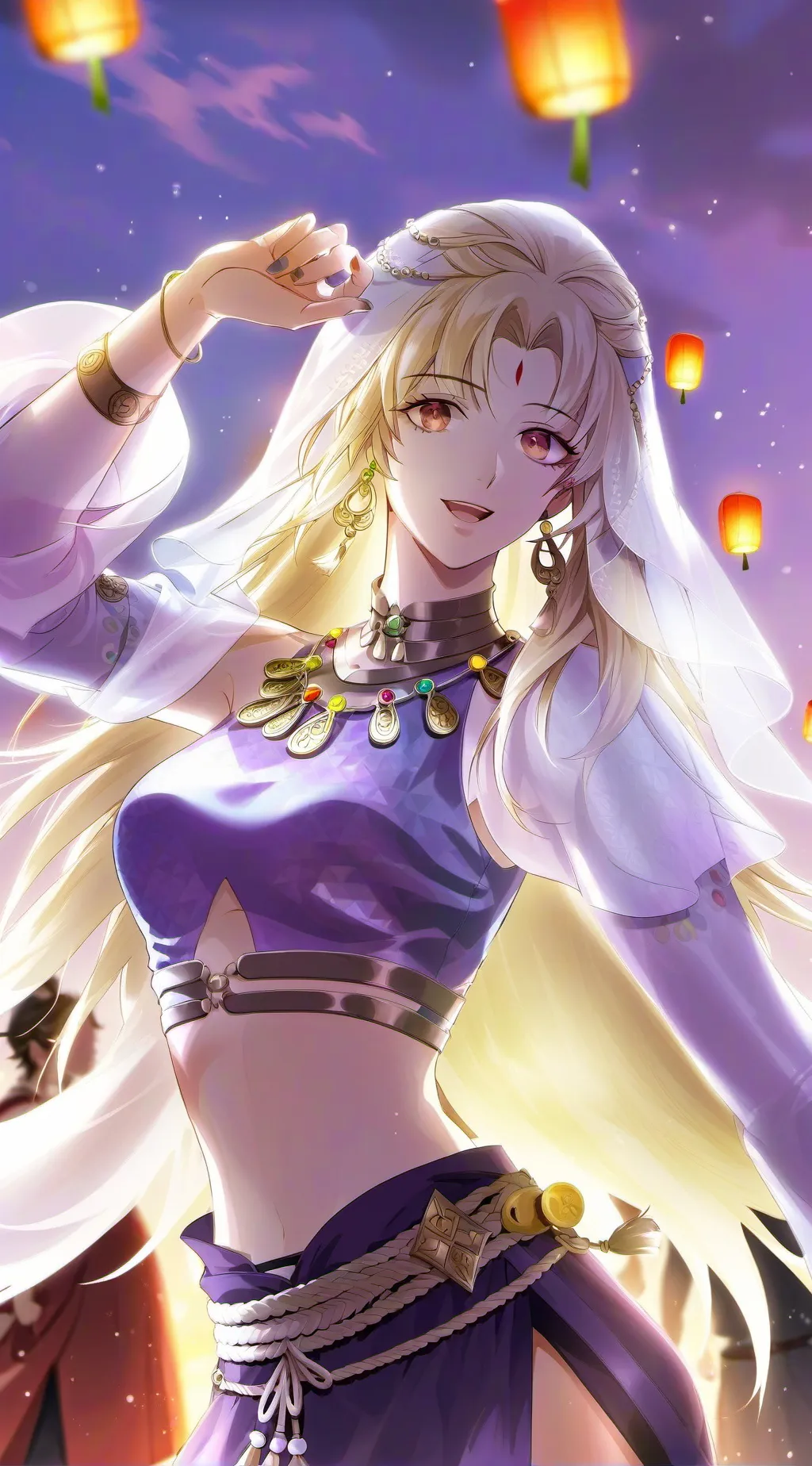 ai character: Tia background