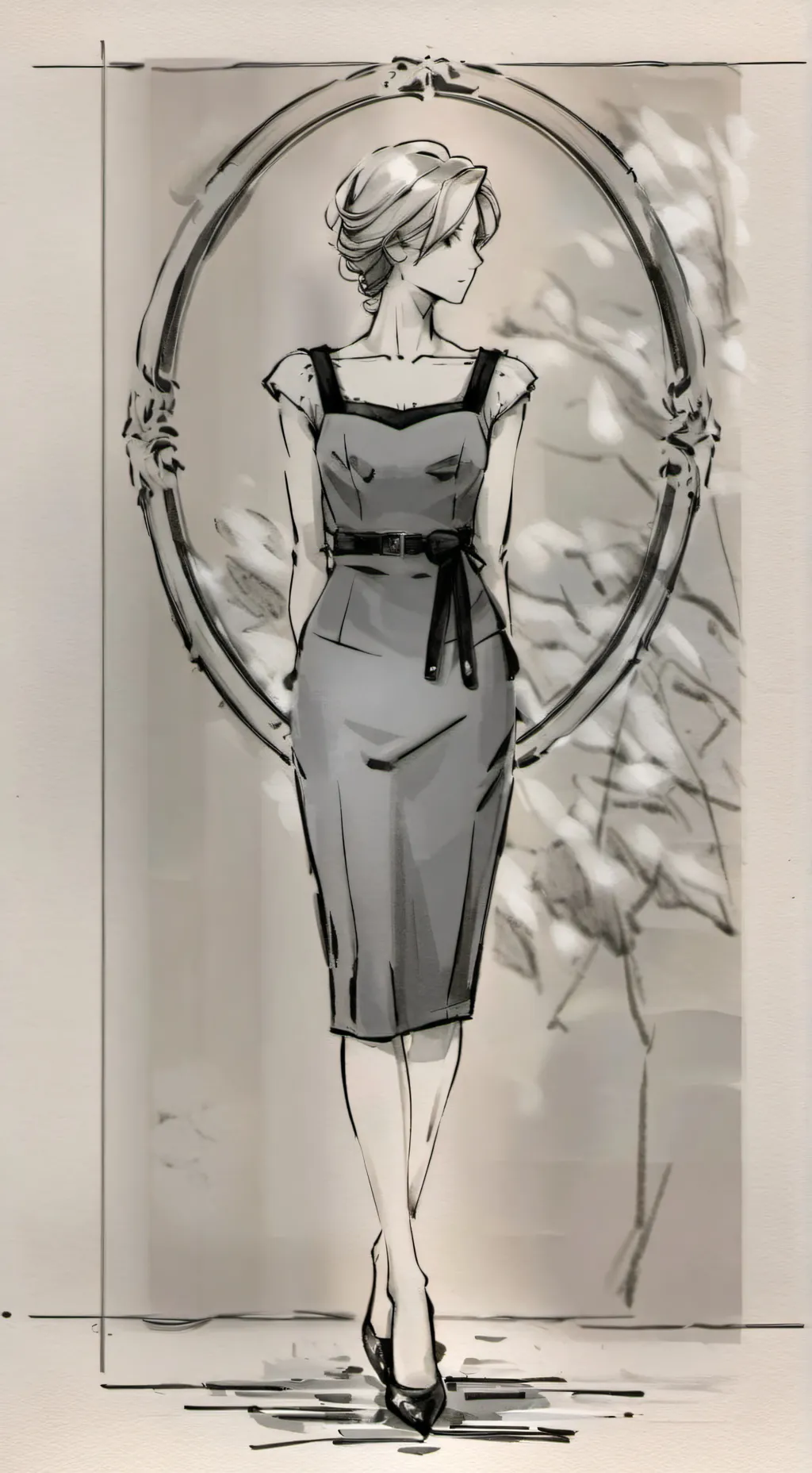 ai character: MHA road trip background