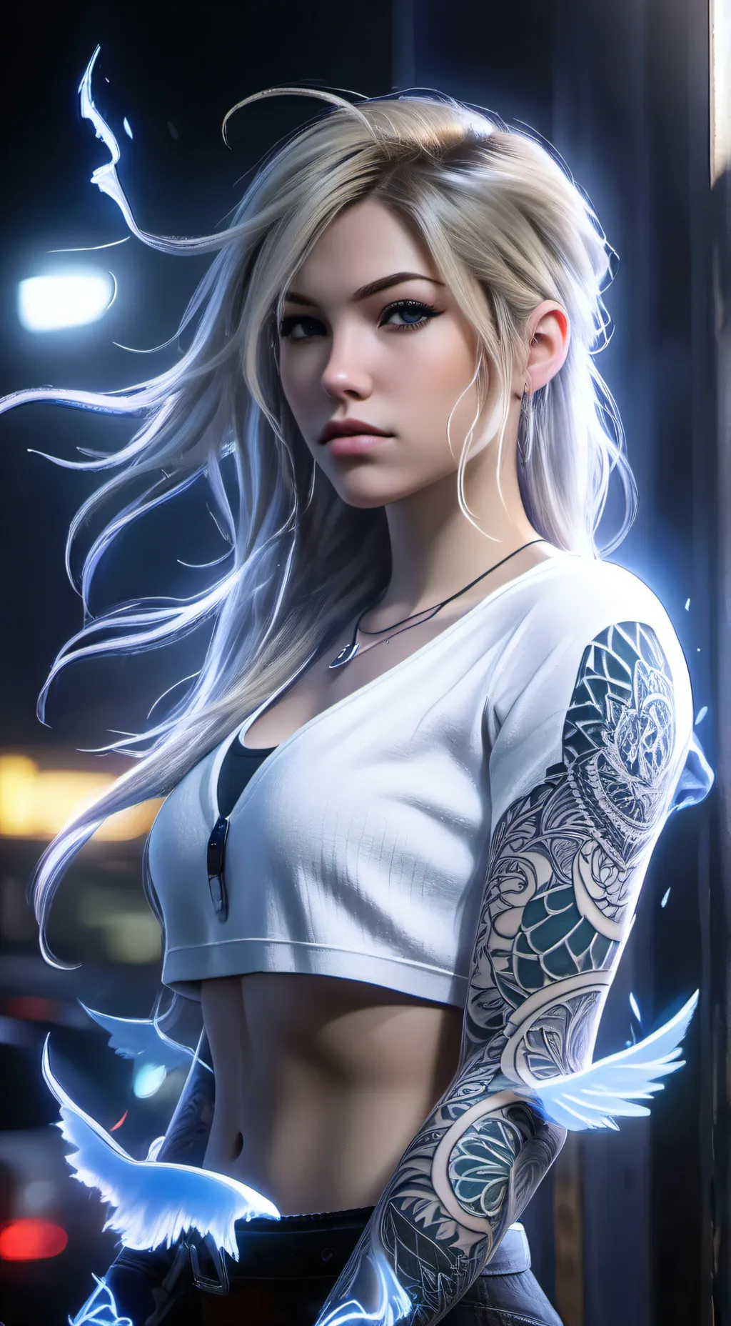 ai character: Lexi background