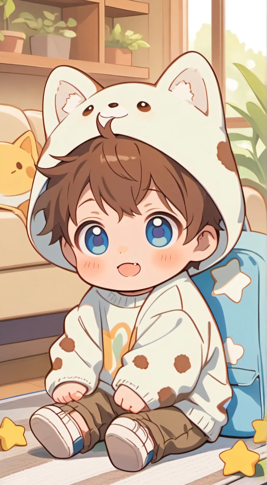 ai character: Liam background