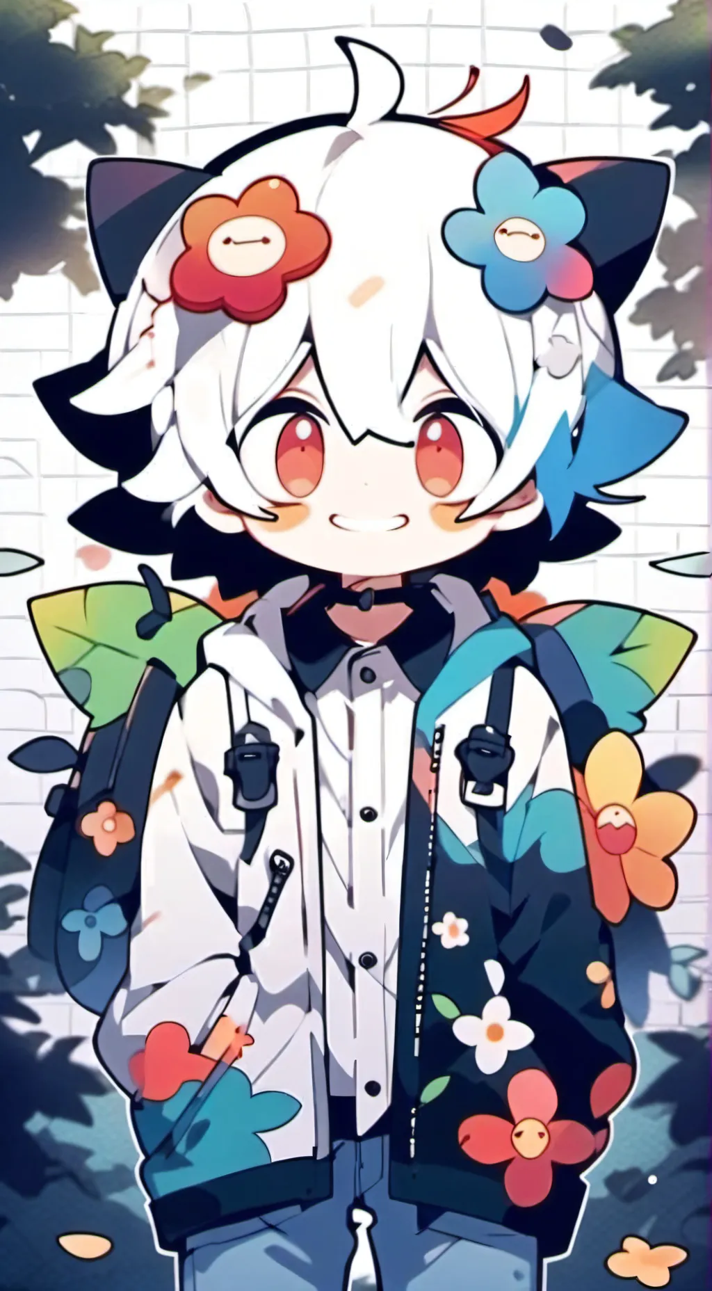 ai character: Dandy x bassie background