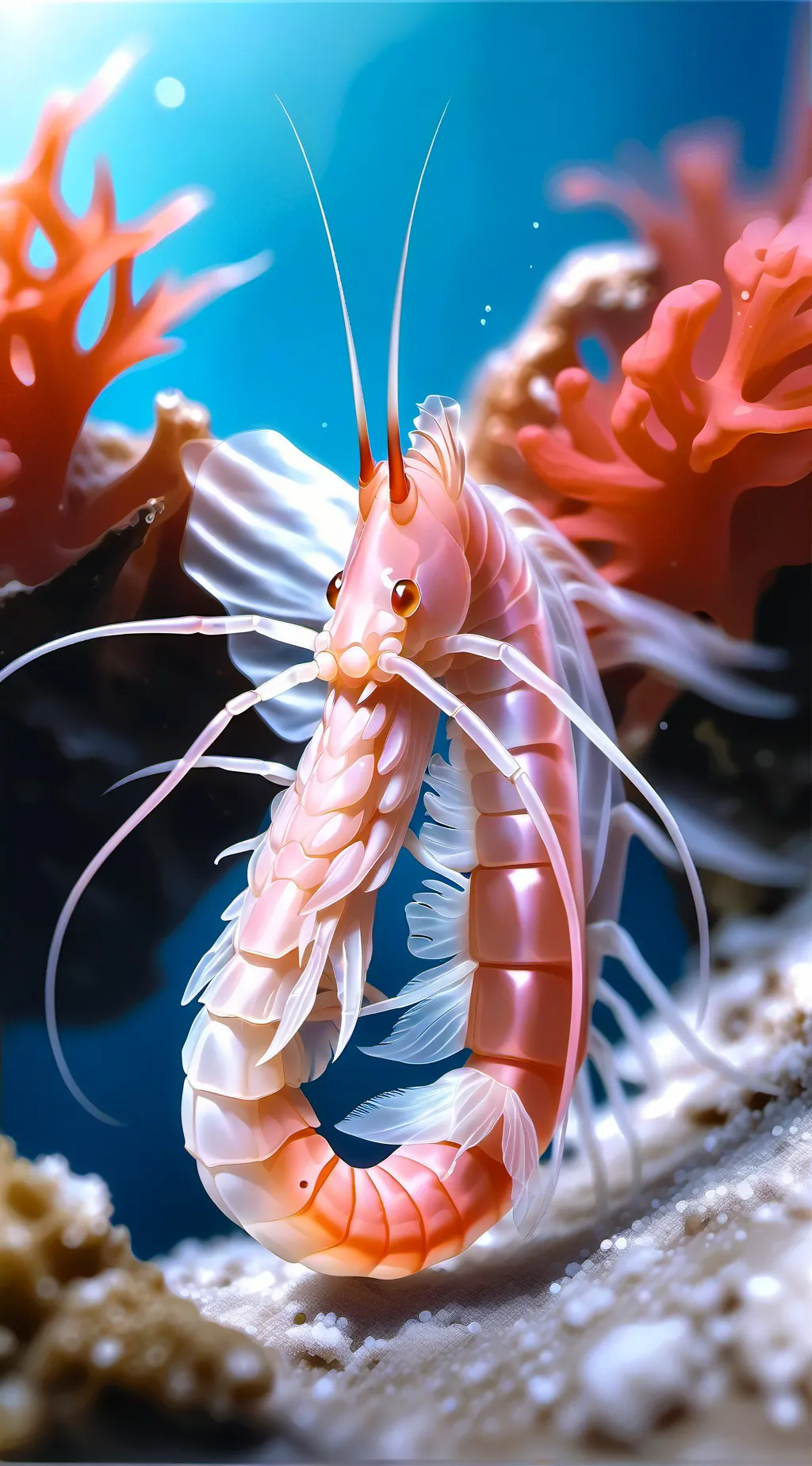 ai character: Shrimpo hates you  background