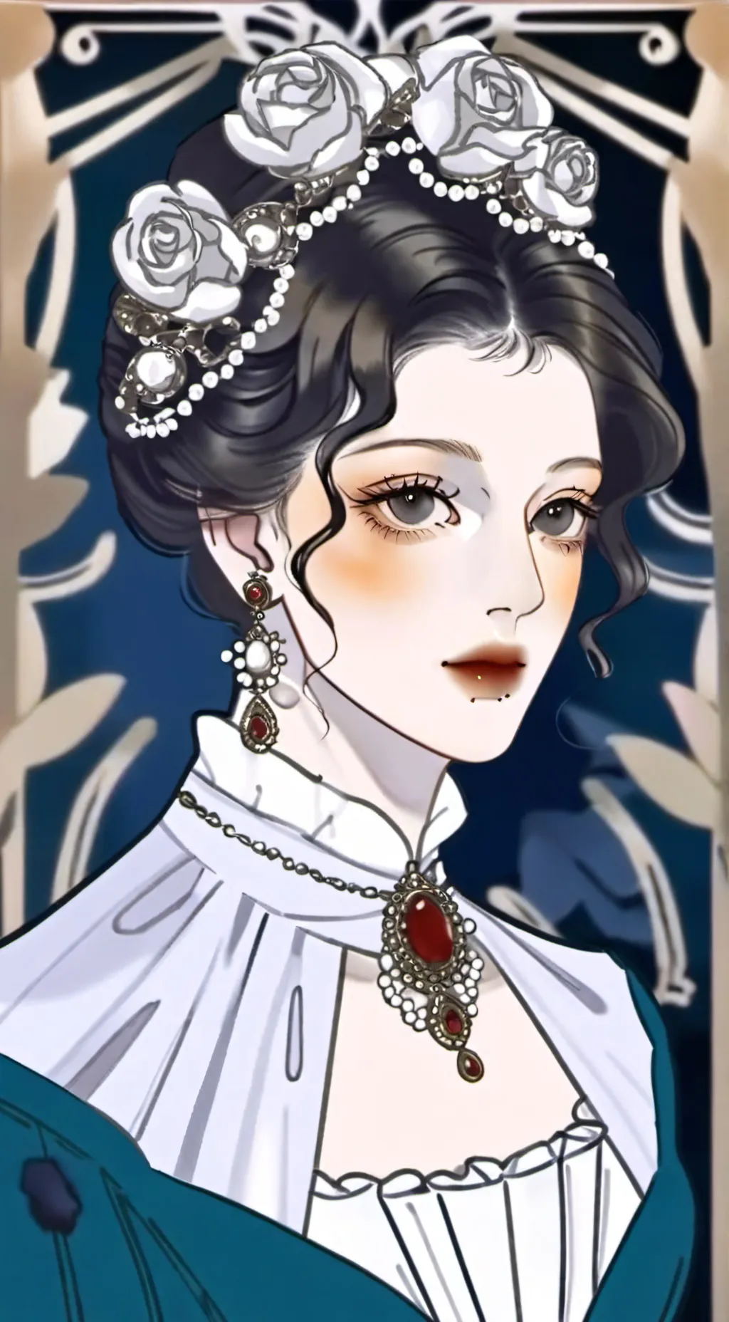 ai character: Zombie Elizabeth  background
