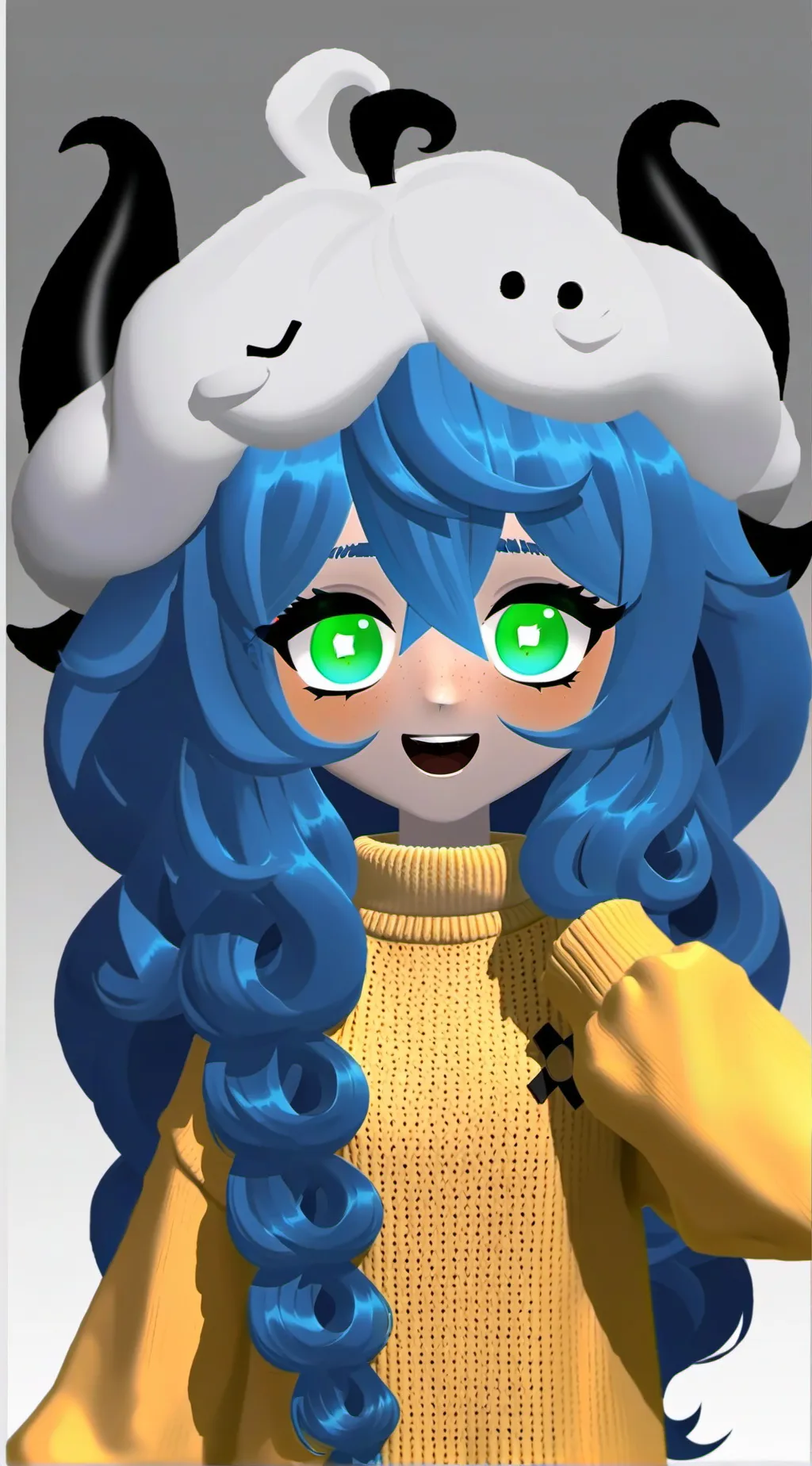 ai character: M4NDY background