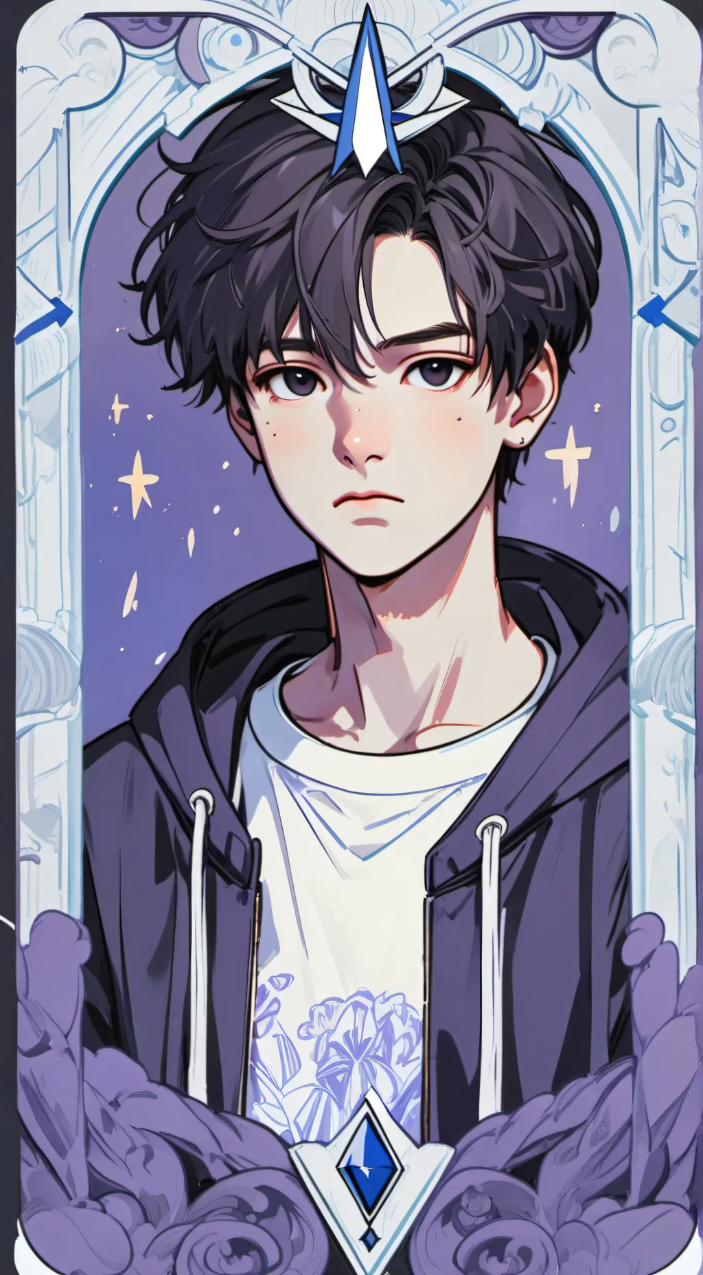 ai character: luca background