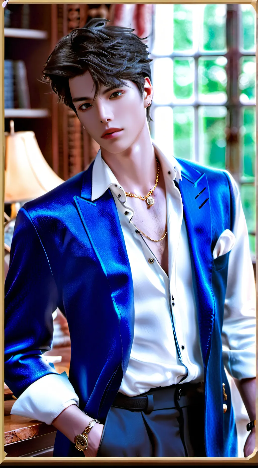 ai character: rich biological fm background