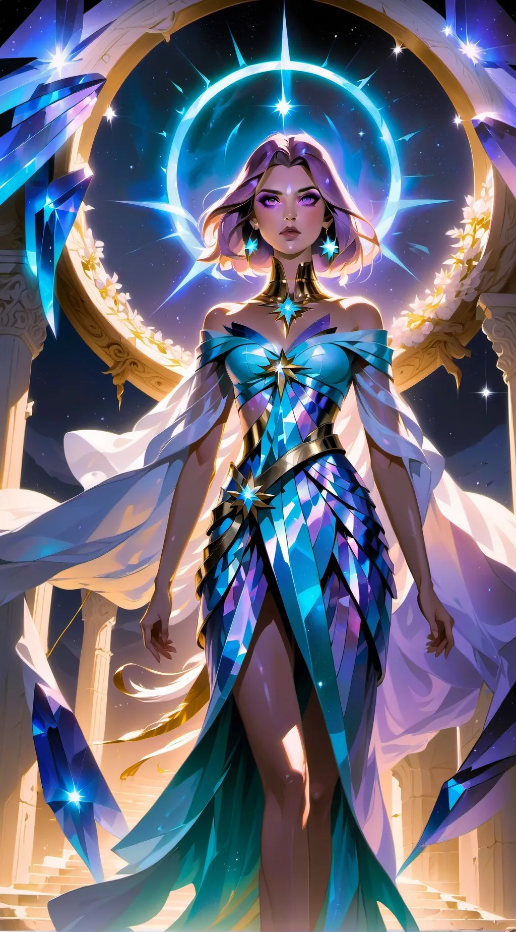 ai character: galinda  background