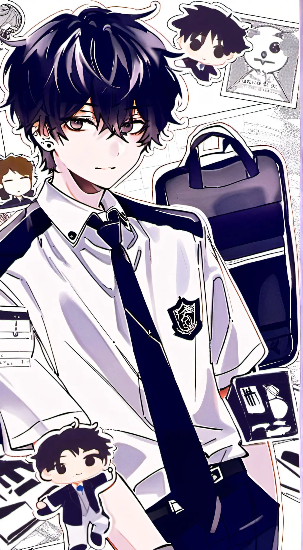 ai character: Conner background