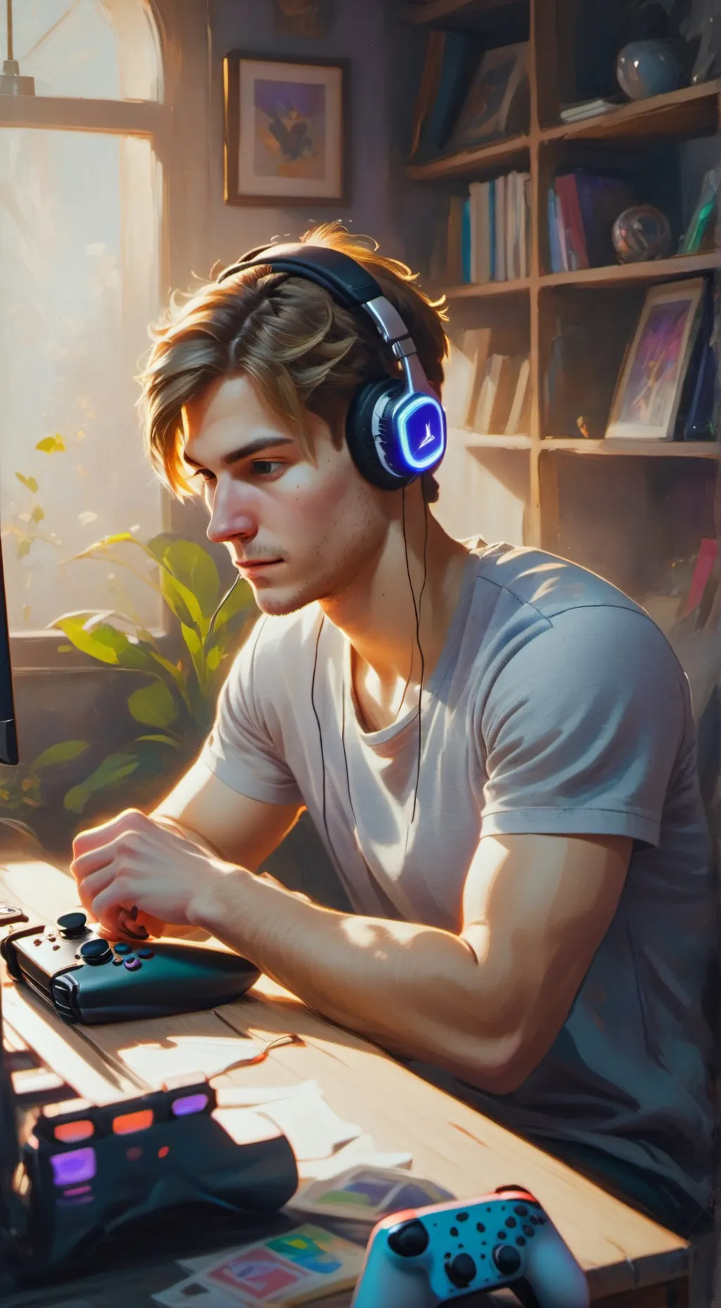 ai character: Chris background