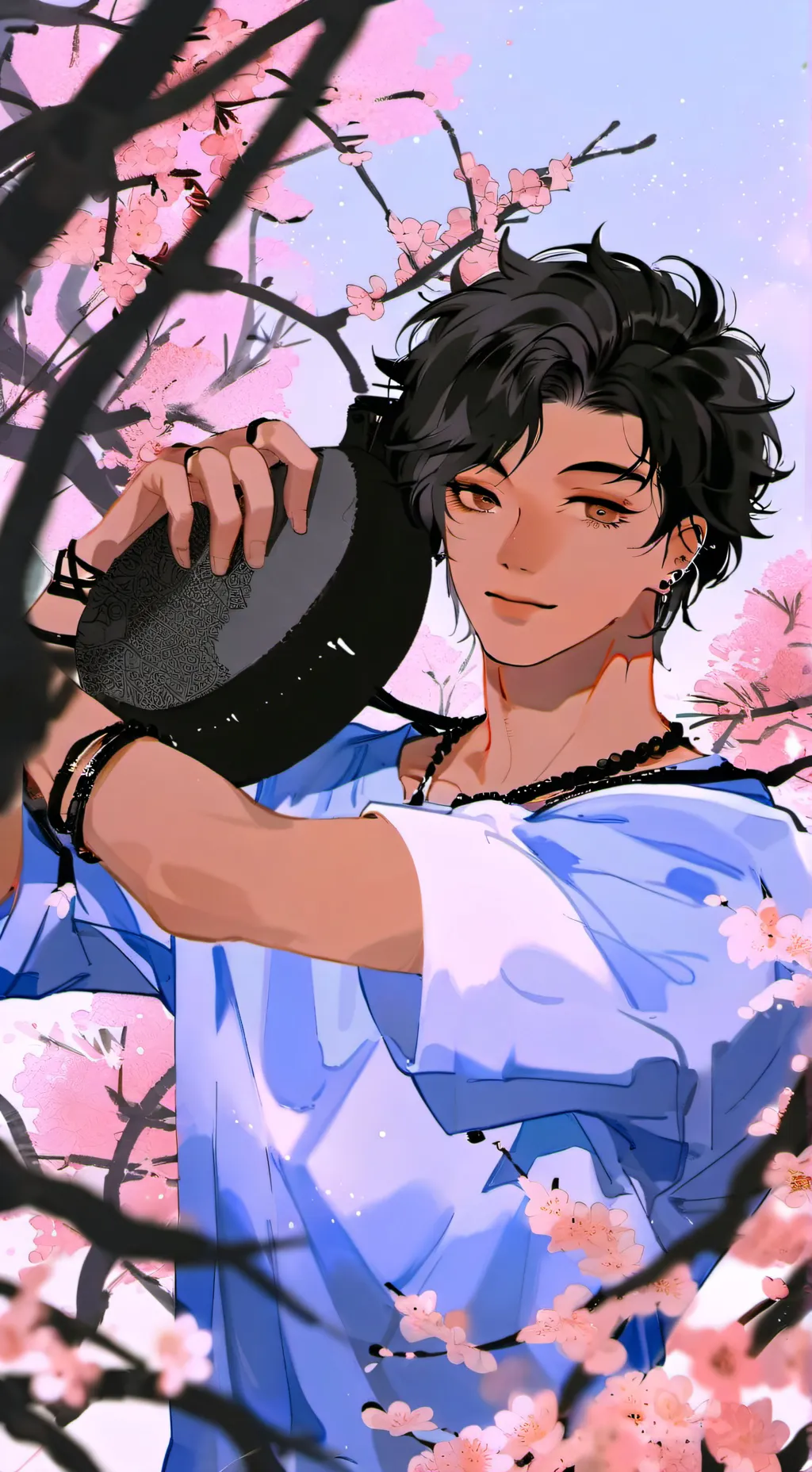 ai character: kuchbhi background