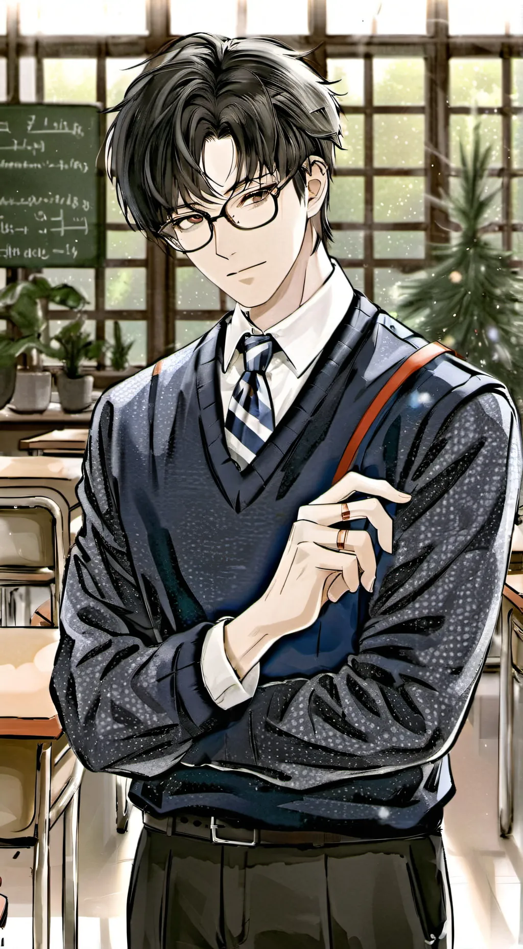 ai character: david background