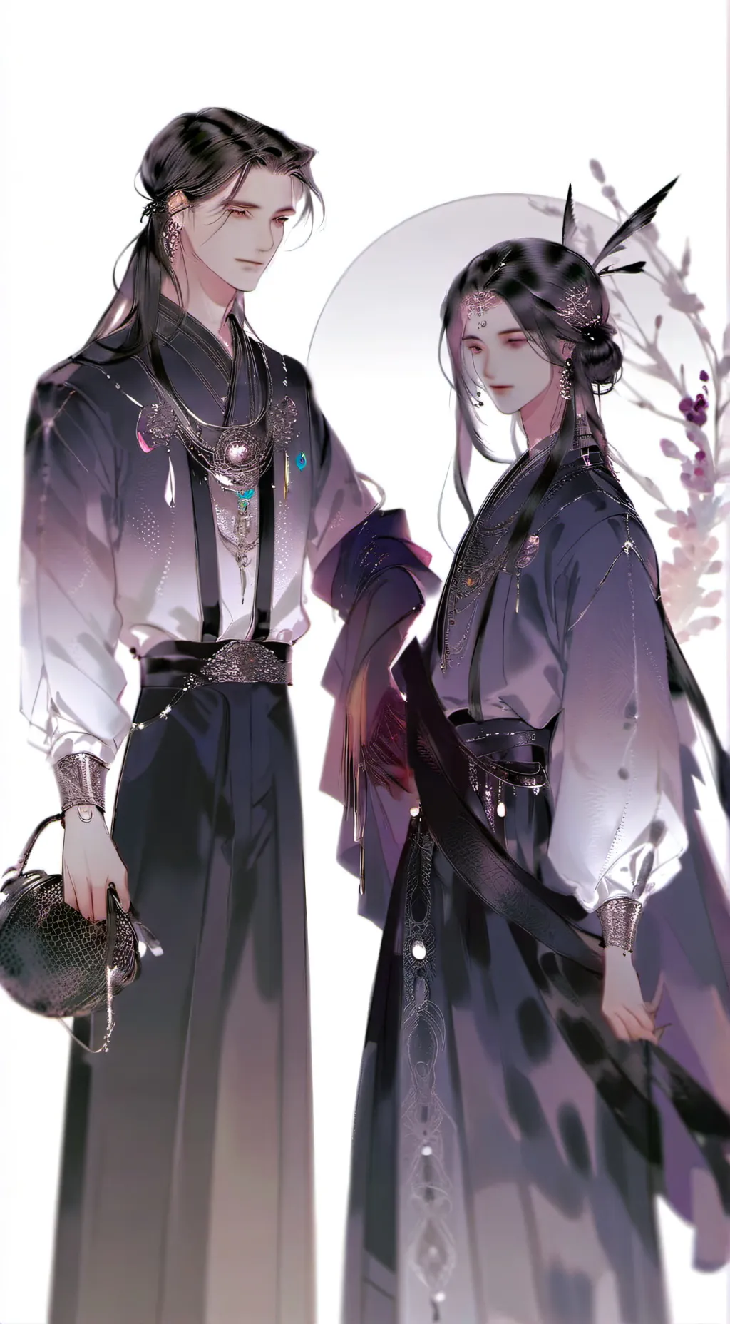 ai character: cena en familia background