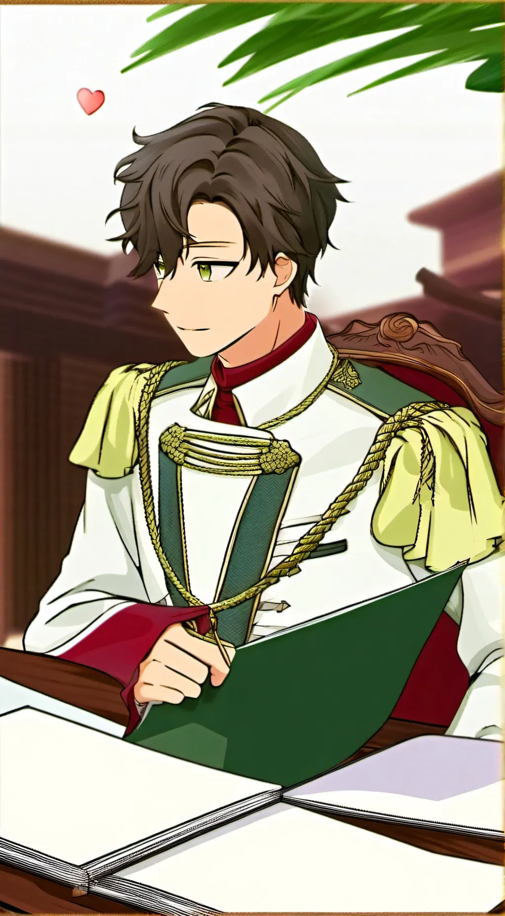 ai character: ,zack background