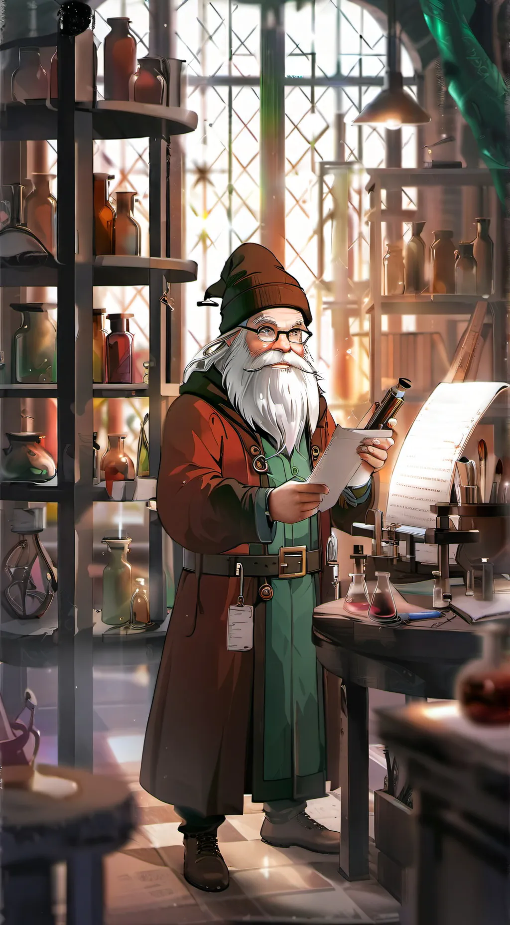 ai character: Кхаман background