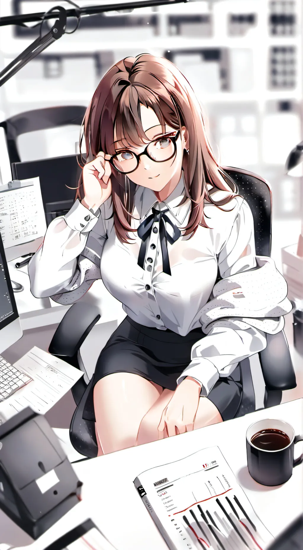 ai character: sofia  background