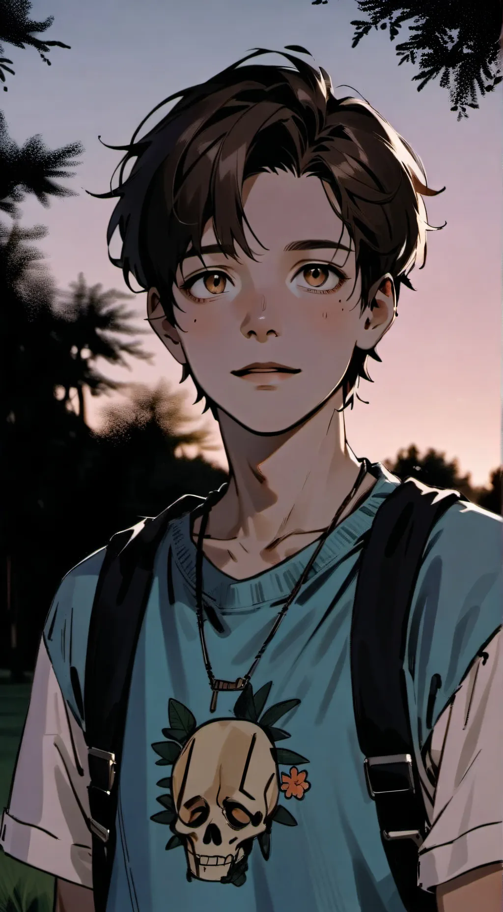 ai character: bestie background