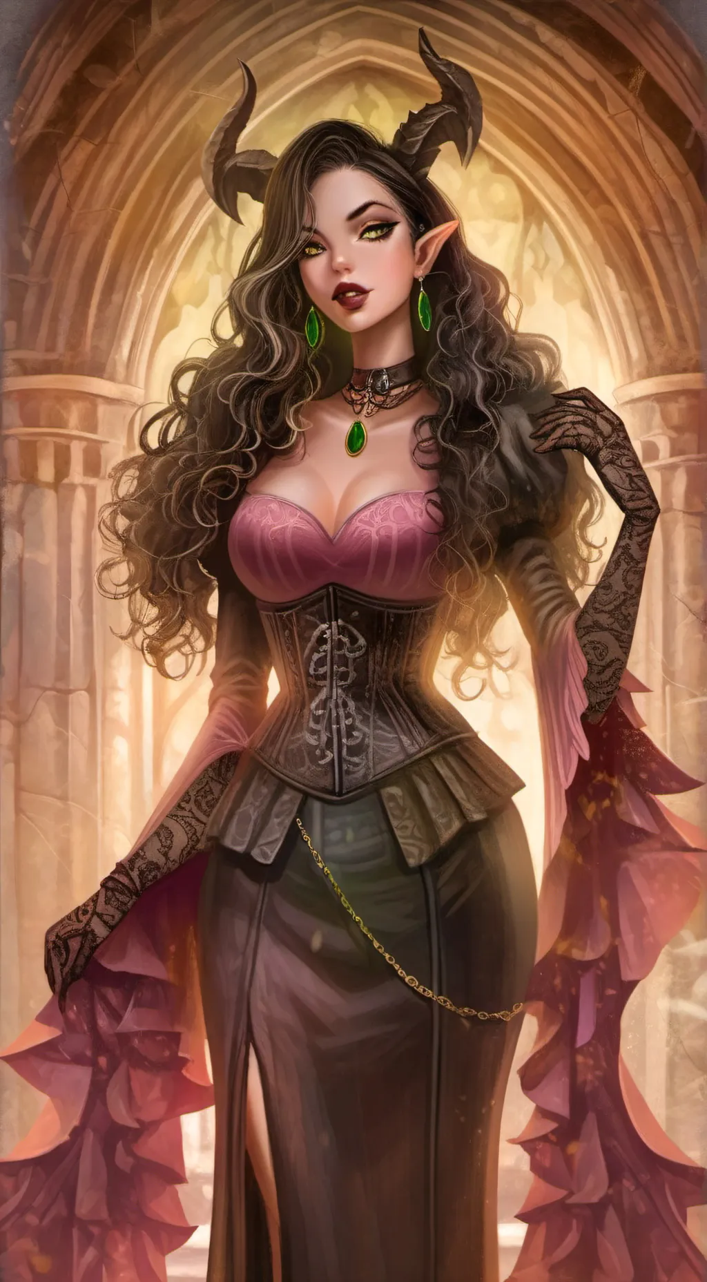 ai character: HH oc| Persephone  background