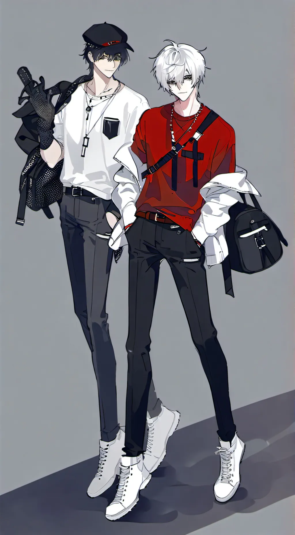 ai character: Jacob and Jayson  background