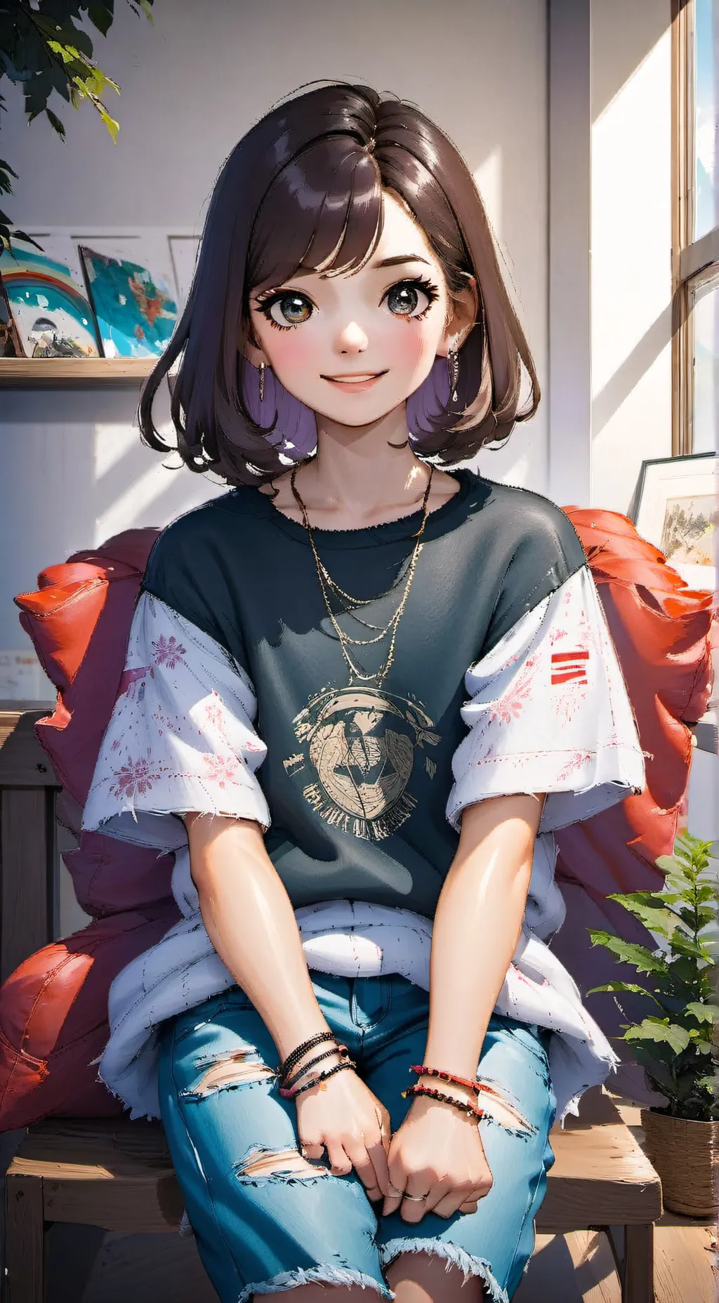 ai character: Larissa background